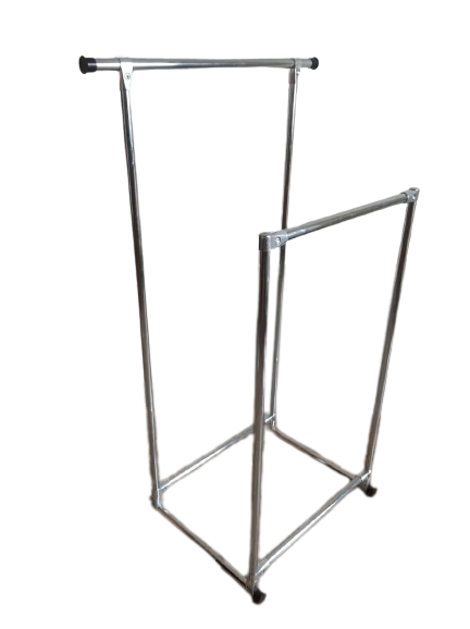 Вешалка-стойка для одежды двойная 1300x500x750 мм (11498575)