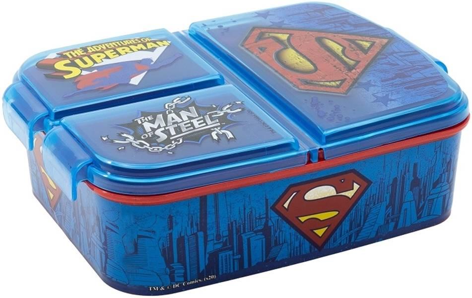 Ланч-бокс STOR Superman 3 отделения (2253597124)