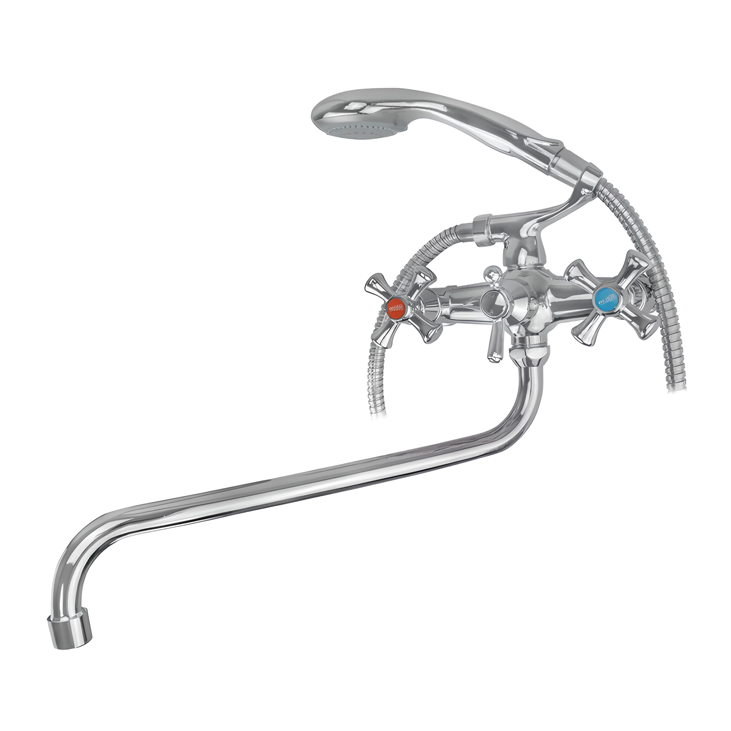 Смеситель для ванной Wezer D3Q7-A827 Хром (1036546)