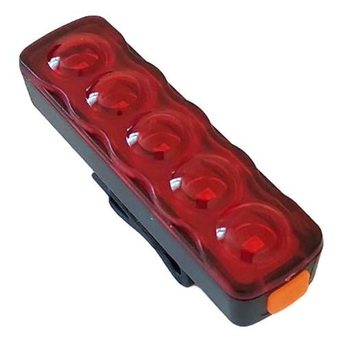Велоліхтар Waterproof XFL-101-5LED Li-Ion microUSB
