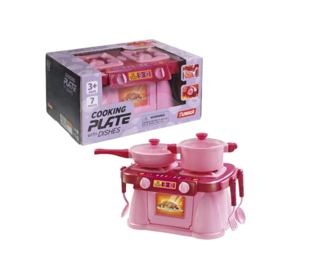 Набір кухонний ЮНІКА 1696 Cooking Plate with Dishes (MTT-142513)