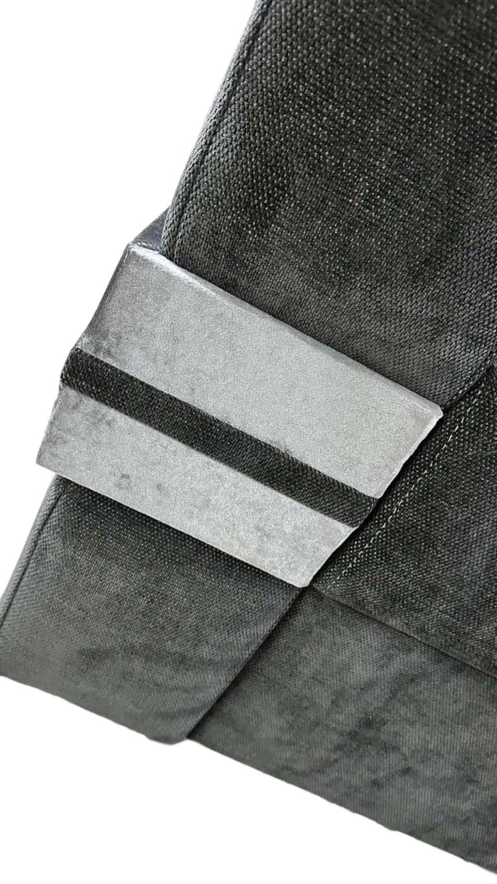 Диван Grand Мажор Cristal 99 еврокнига пружинный блок 235х78х102 см Темно-серый (464612-111499) - фото 3 Диван Grand Мажор Cristal 99 еврокнига пружинный блок 235х78х102 см Темно-серый (464612-111499) - фото 3