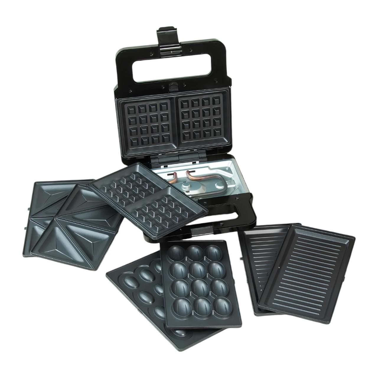 Мультимейкер Zepline ZP-801 з антипригарним покриттям 2200 Вт (є212) - фото 3 Мультимейкер Zepline ZP-801 з антипригарним покриттям 2200 Вт (є212) - фото 3