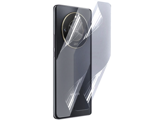 Противоударная гидрогелевая пленка Hydrogel Film для Honor X50 на заднюю панель, Transparent