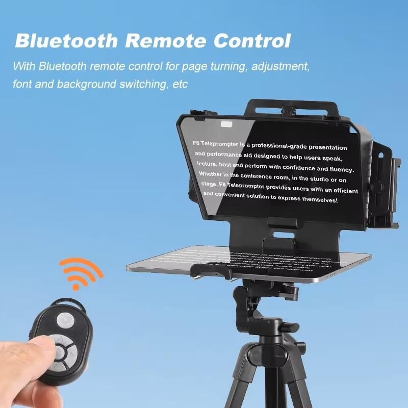 Телесуфлер Soonpho F8 telepromter 12" для смартфона или планшета - фото 2 Телесуфлер Soonpho F8 telepromter 12" для смартфона или планшета - фото 2
