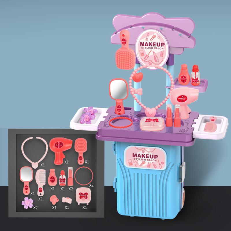 Трюмо детское в чемодане Makeup Suitcase Transformable - фото 2 Трюмо детское в чемодане Makeup Suitcase Transformable - фото 2