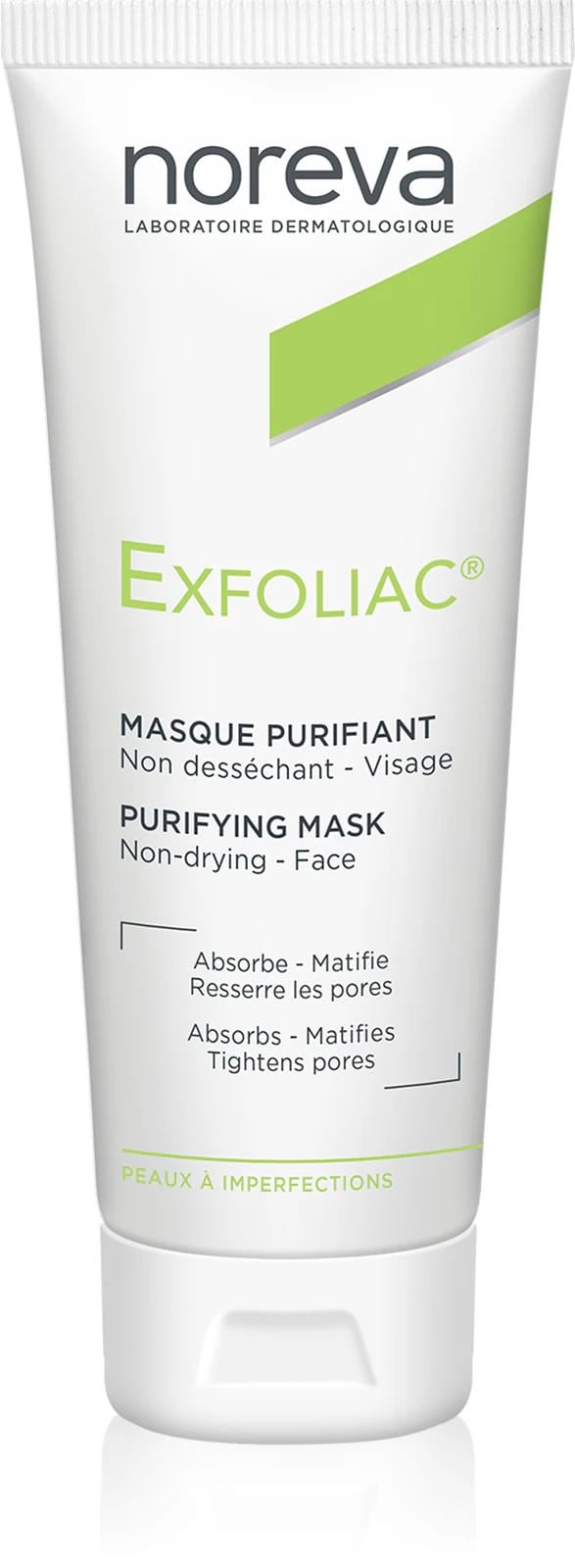 Маска для комбинированной/жирной кожи NOREVA Laboratoires Exfoliac Purifying Scrub 50 мл (28454841)