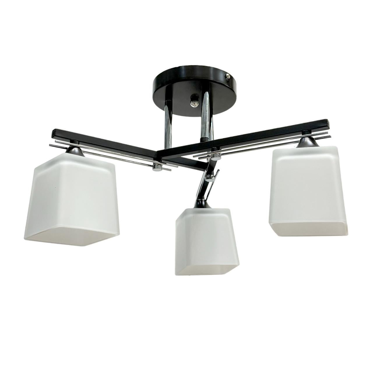 Потолковая люстра черная Numina на 3 плафона 3-N1373/3 BK