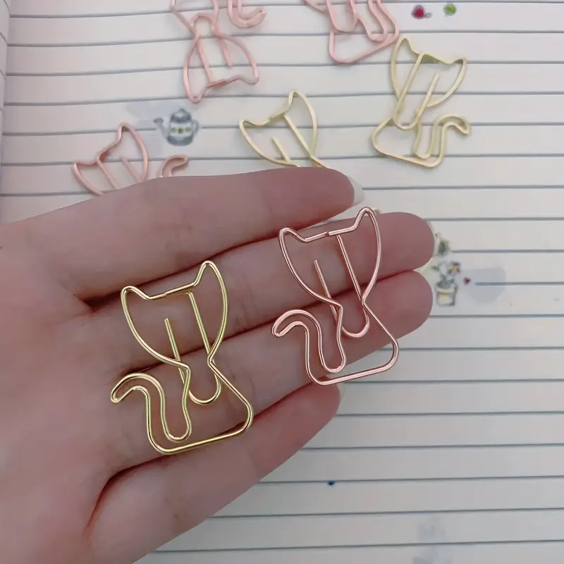 Комплект скріпок Котики 10 шт. - фото 3 Комплект скріпок Котики 10 шт. - фото 3