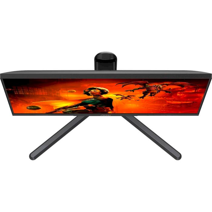 Монитор AOC IPS 3840x2160 160 Гц Pivot 27" Black-Red (U27G3X/BK) - фото 3