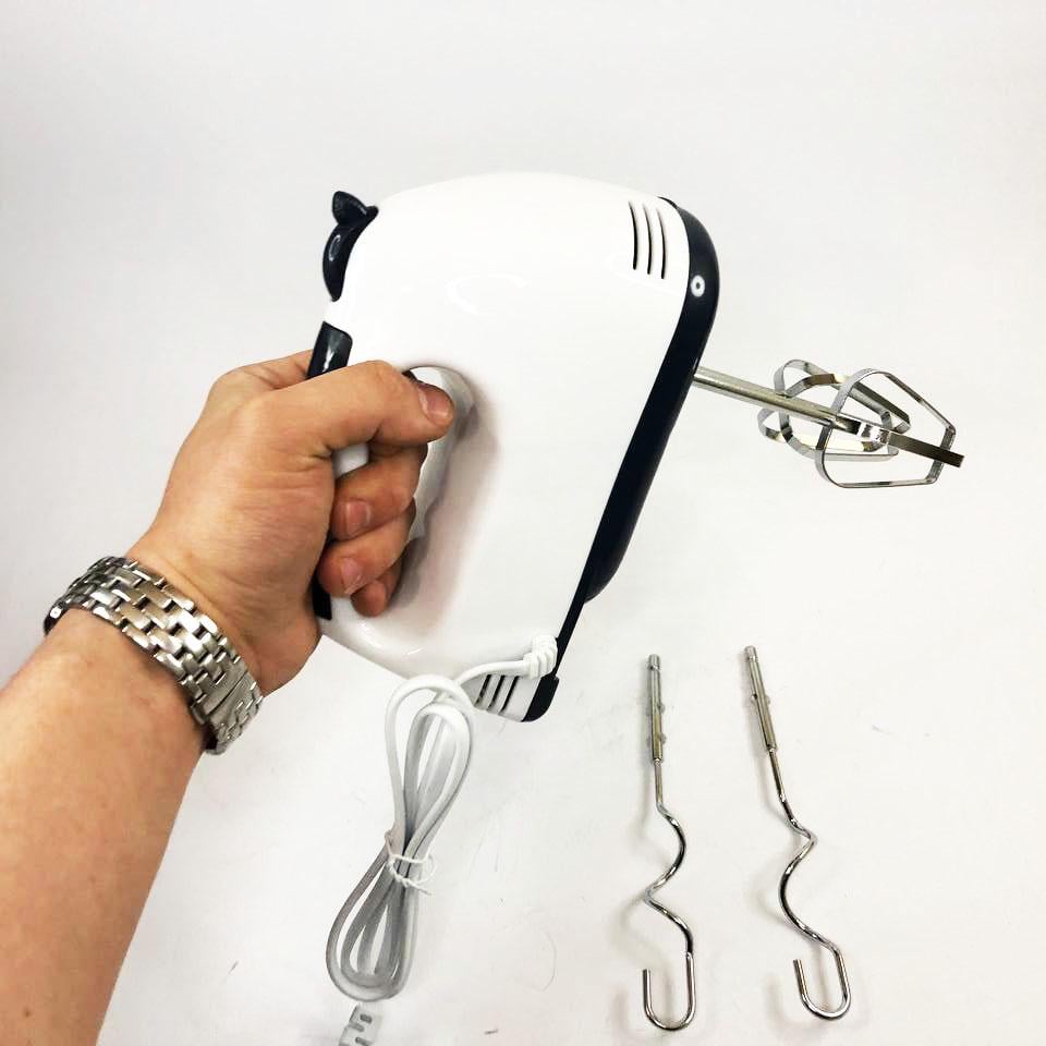 Миксер Crownberg CB-7322 300 Вт Белый (ws95948) - фото 4 Миксер Crownberg CB-7322 300 Вт Белый (ws95948) - фото 4