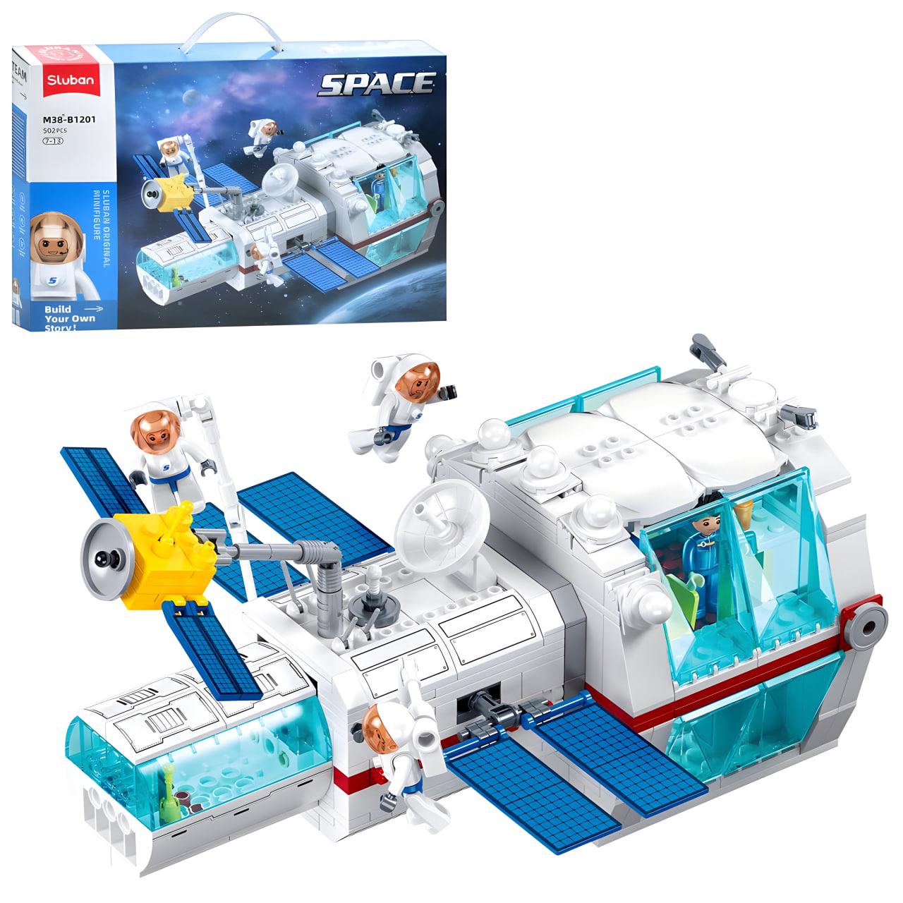 Конструктор Sluban Космический модуль 502 дет. (M38-B1201) Конструктор Sluban Космический модуль 502 дет. (M38-B1201)