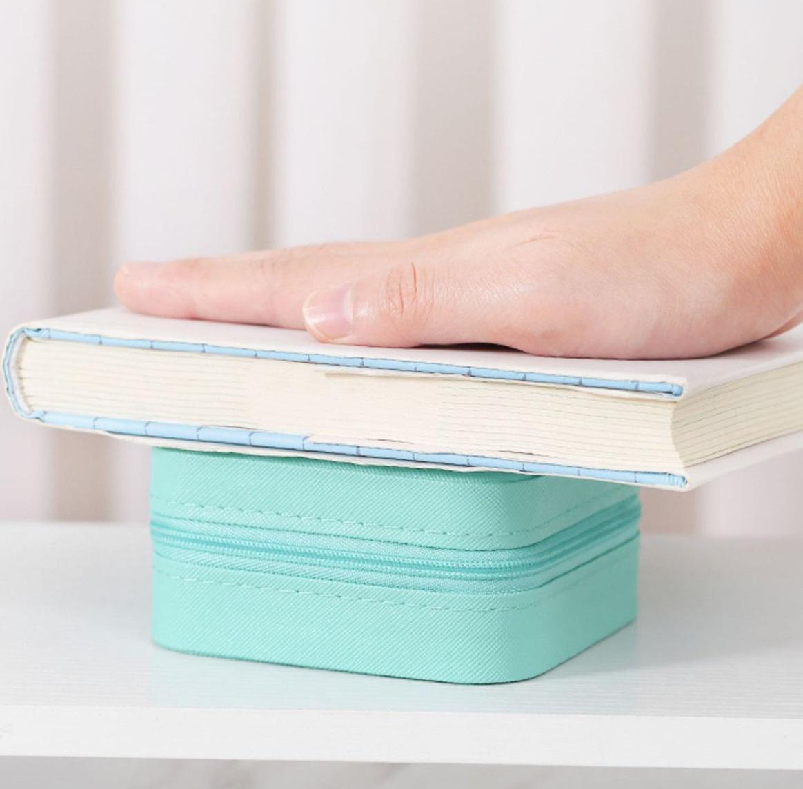 Органайзер для біжутерії та прикрас 15016 бірюзовий (5002594) - фото 4 Органайзер для біжутерії та прикрас 15016 бірюзовий (5002594) - фото 4