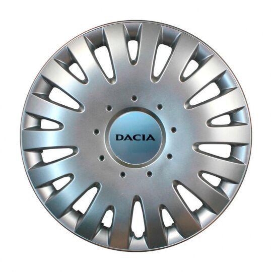 Автомобильные колпаки SKS 211 R14 с логотипом Dacia 4 шт. Серебристый