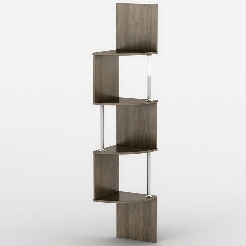 Полка навесная Тиса Мебель Аудио с Трубами Венге (9001915)