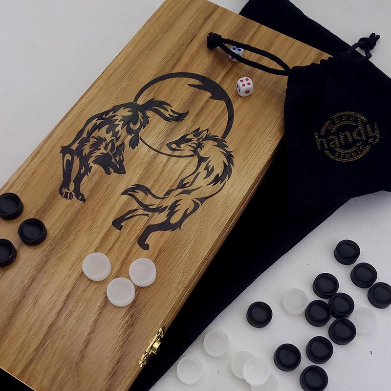 Нарди дорожні Handy HN-200309914 Вовки - фото 2