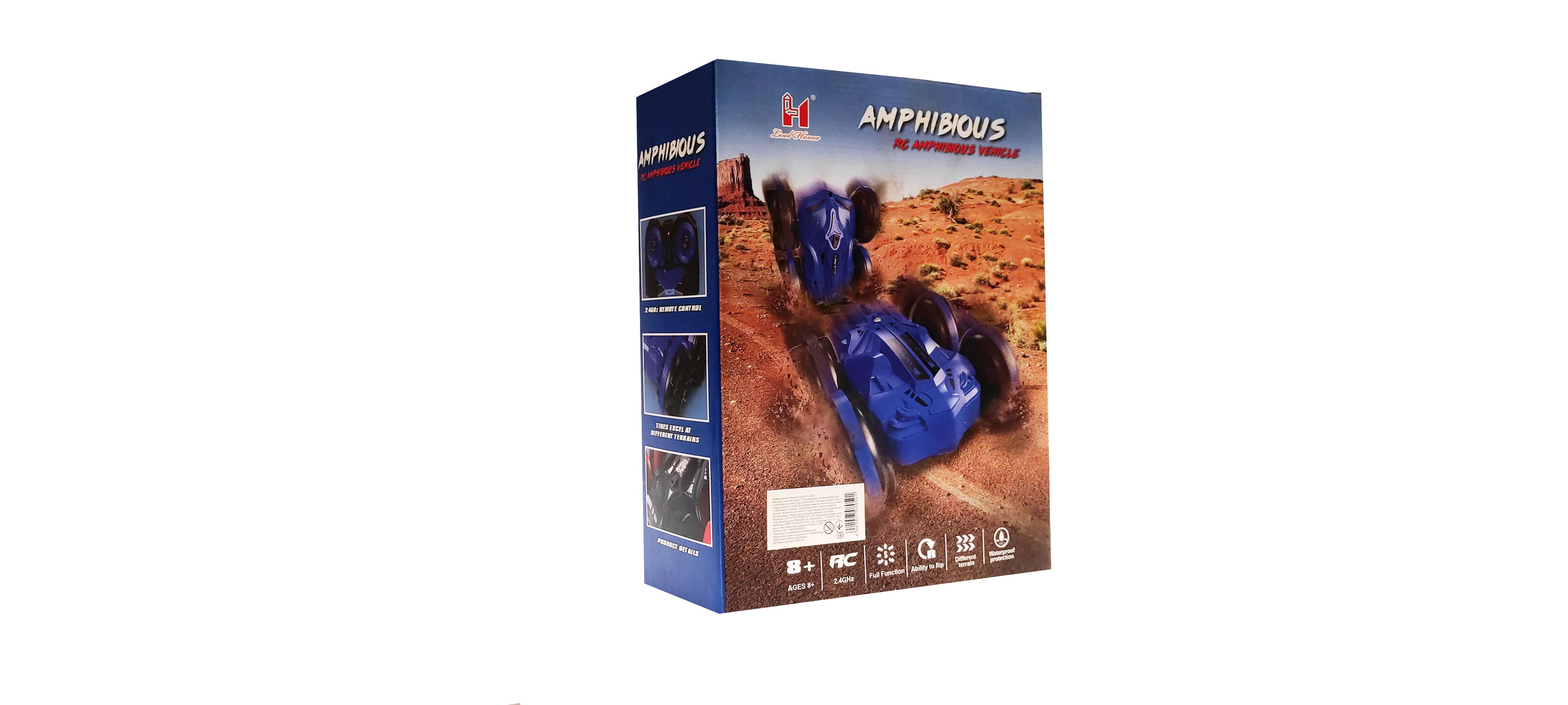 Машинка перевертыш Jia Yu Toys амфибия трюковая 17 см Красный (104143k) - фото 13 Машинка перевертыш Jia Yu Toys амфибия трюковая 17 см Красный (104143k) - фото 13