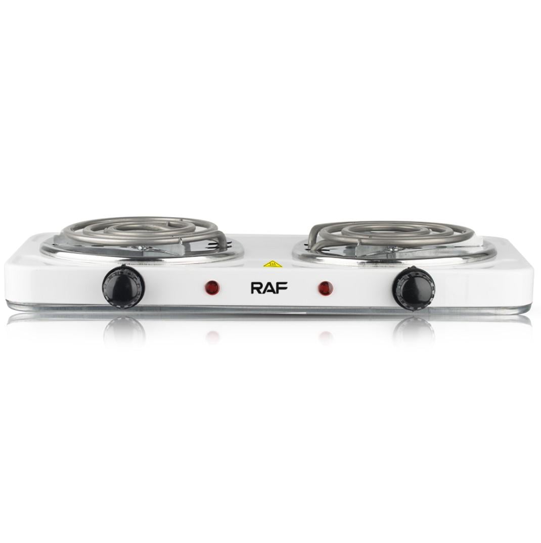 Настольная плита электрическая теновая на две конфорки RAF R 8020 2000W (36947865)