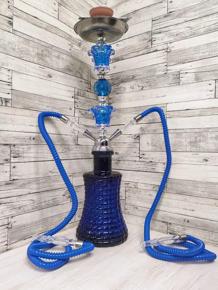 Кальян Hookah Sidra Senai 56 см на 2 персони Blue