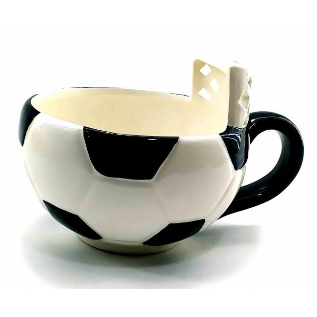 Чашка керамическая Футбол 10х10х8 cм (32760)