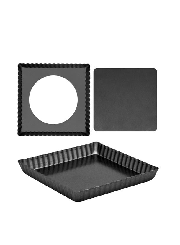 Форма для выпечки со съемным дном 20х20х2,5 см (MH-4447)