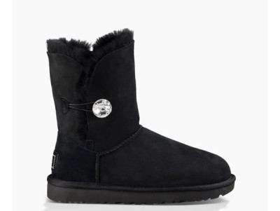Уггі жіночі UGG Medium Black Suede Button Svarovsky р. 36 Чорний (7121) Уггі жіночі UGG Medium Black Suede Button Svarovsky р. 36 Чорний (7121)