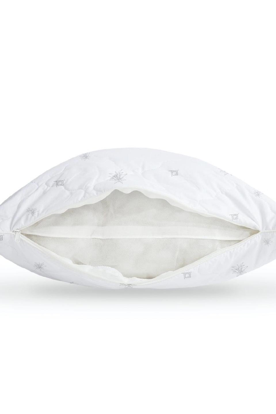 Подушка антиалергенна тканина мікрофібра Aloe Vera 70х70 см