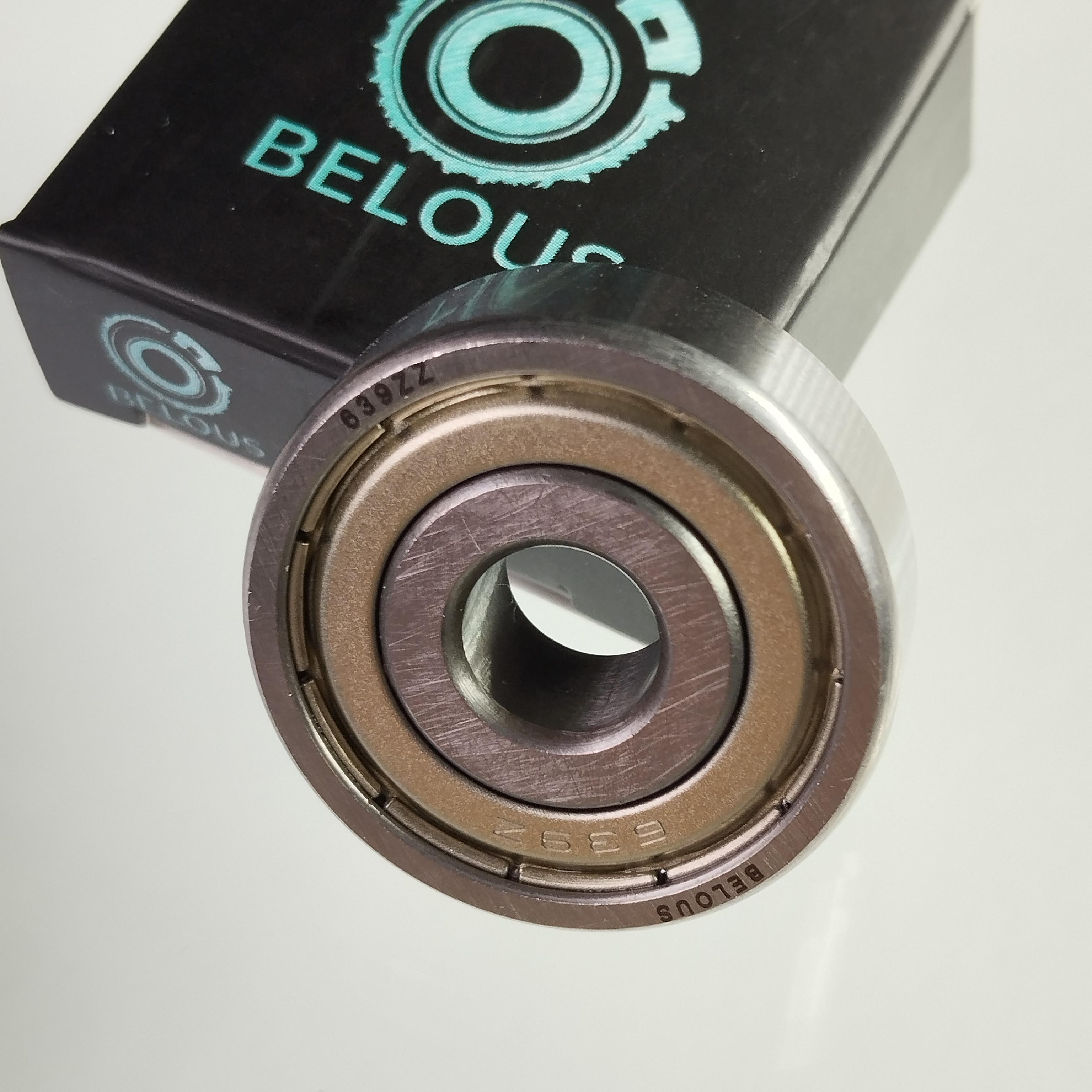 Підшипник BELOUS 639 ZZ кульковий однорядний 9 мм x 30x10 мм Gcr15 ABEC3 rpm5000 (100226) - фото 2 Підшипник BELOUS 639 ZZ кульковий однорядний 9 мм x 30x10 мм Gcr15 ABEC3 rpm5000 (100226) - фото 2