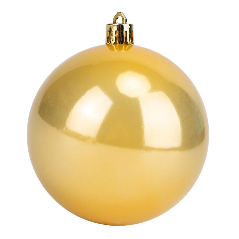 Набір ялинкових кульок Золоті вогники 68 шт. (6042-007) - фото 2