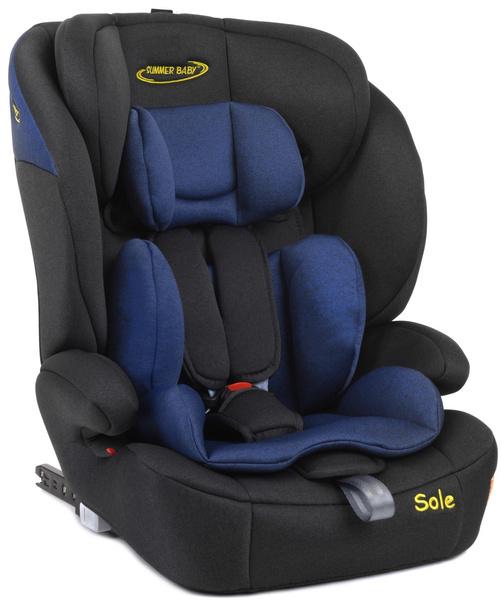 Автокрісло дитяче Summer Baby Sole Isofix 9-36 кг Чорно-синій - фото 1