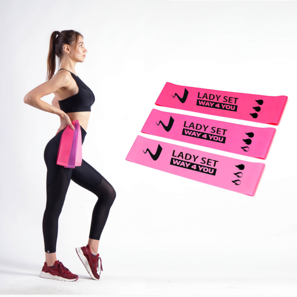 Набор фитнес резинок Lady's Set ( Set of 3)