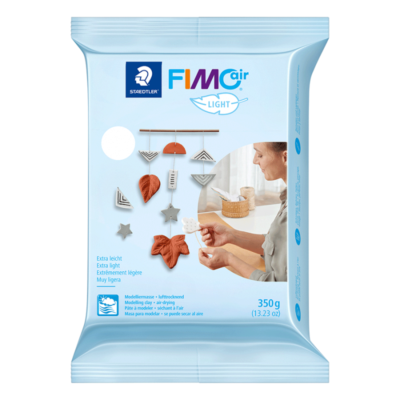 Глина полимерная самозастывающая FIMO Air Light 350 г Белый (8130-0)