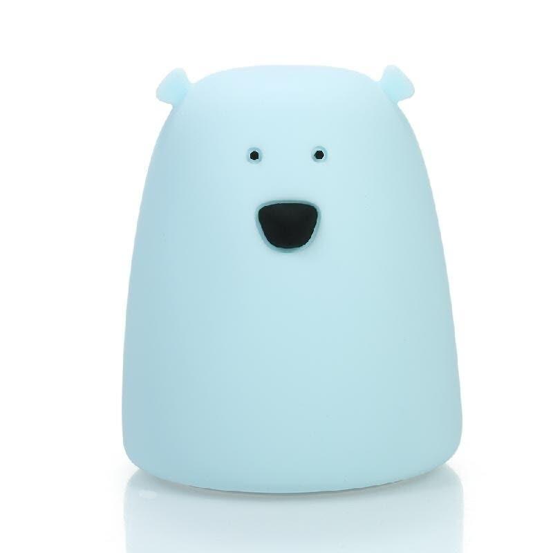 Нічник дитячий Mr Bear світлодіодний Блакитний