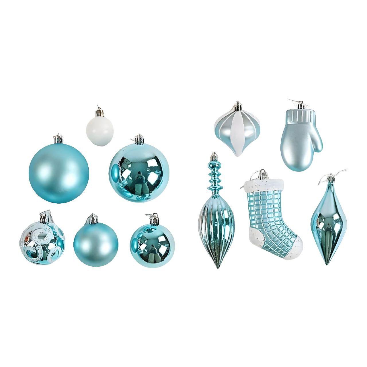 Набор новогодних украшений 50 игрушек на елку (161640)