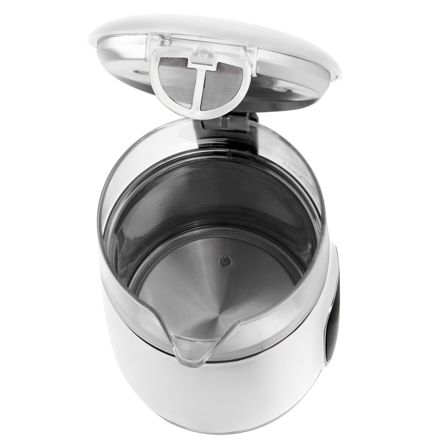 Електрочайник Adler AD 1305 1,7 л Білий/Срібний (27316963) - фото 6