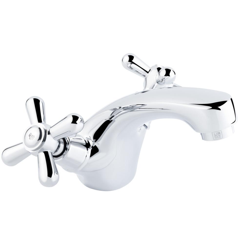 Смеситель для раковины Lidz Dominox 161 двухвентильный Chrome (LDDOM161CRM35532)