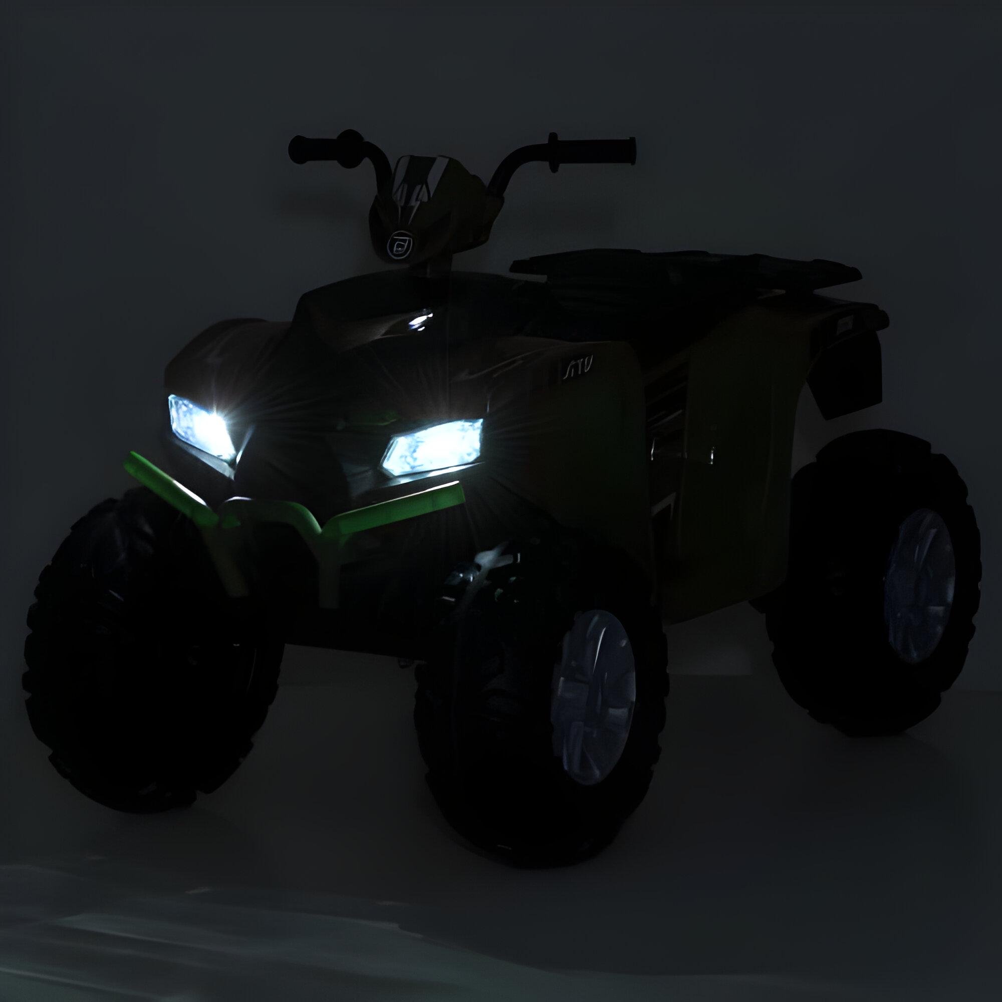 Квадроцикл Bambi M 6060EL-2 35W/USB/Bluetooth Чорний (27761220) - фото 2 Квадроцикл Bambi M 6060EL-2 35W/USB/Bluetooth Чорний (27761220) - фото 2