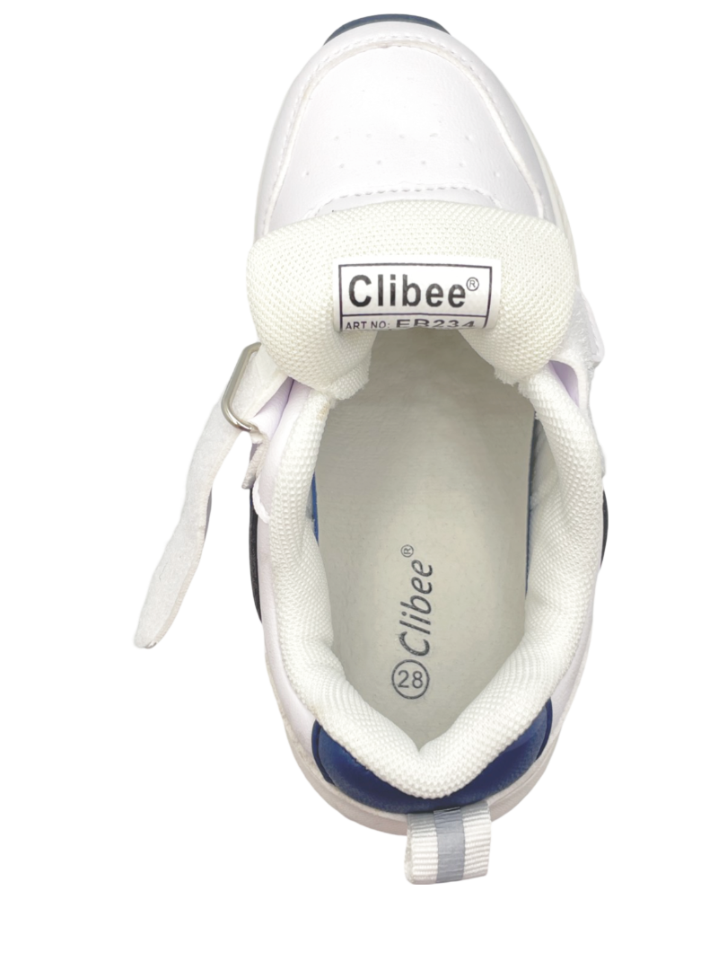 Кросівки для хлопчиків Clibee EB234-234/29 р. 29 Білий - фото 3 Кросівки для хлопчиків Clibee EB234-234/29 р. 29 Білий - фото 3