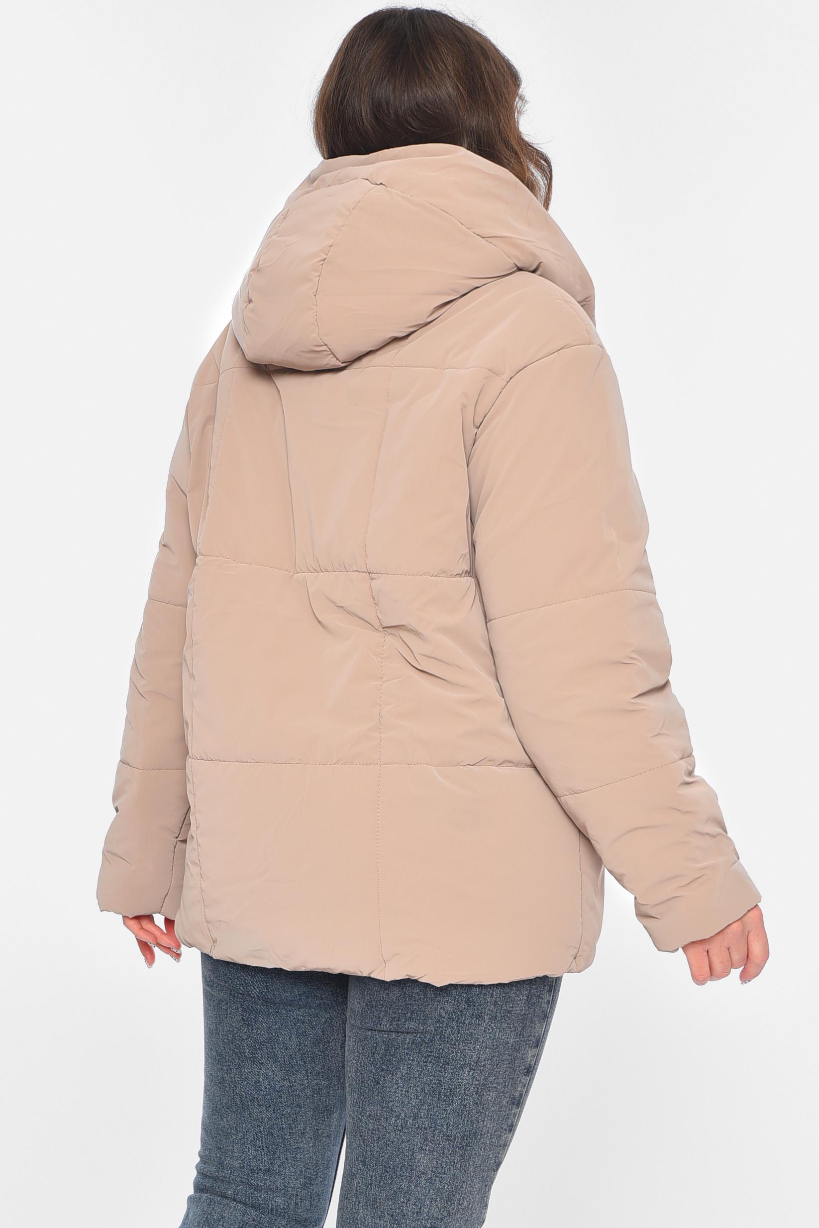 Куртка женская демисезонная M Светло-розовый (196425) - фото 3