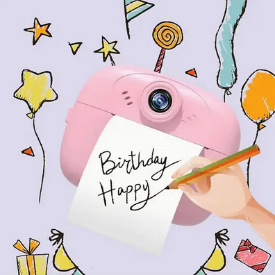 Фотоапарт дитячий з миттєвим друком єдиноріжки Рожевий (FD-121) - фото 6 Фотоапарт дитячий з миттєвим друком єдиноріжки Рожевий (FD-121) - фото 6