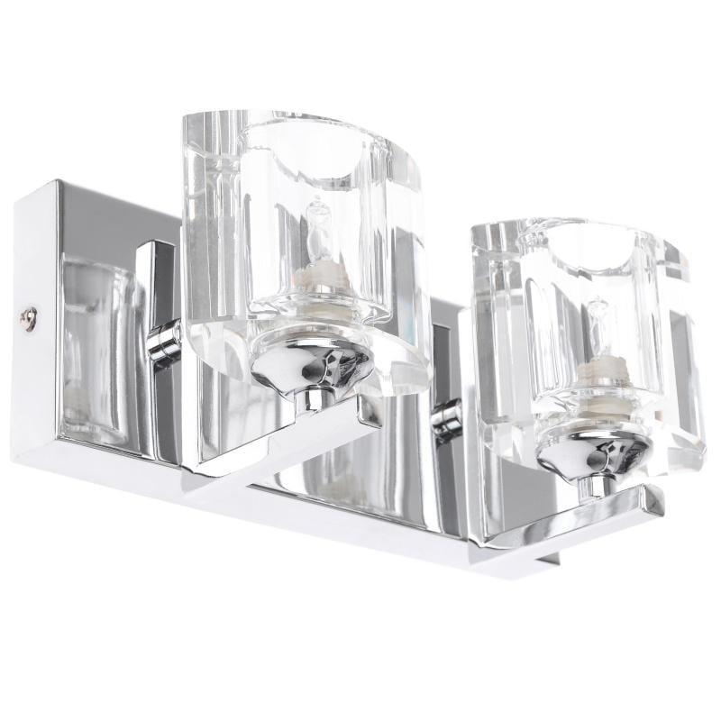 Бра галогенное настенное накладное Brille BR-01 117W/2 G9 CHR