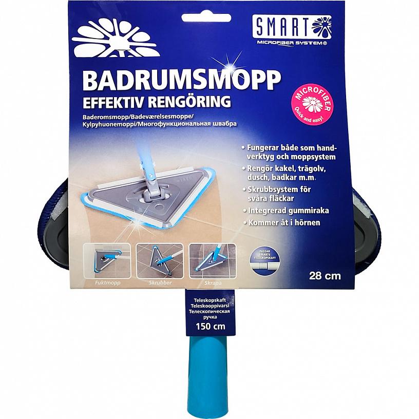 Швабра с каучуковым скребком Smart Универсал треугольная (100) - фото 3 Швабра с каучуковым скребком Smart Универсал треугольная (100) - фото 3