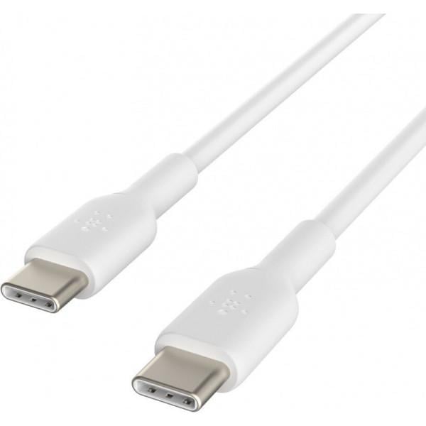 Belkin Кабель Belkin USB-С-USB-С, PVC, 1m, white (CAB003BT1MWH) - фото 5