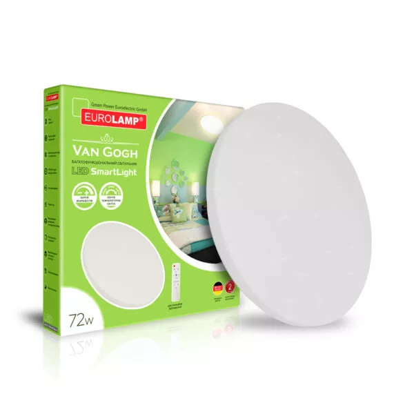 Світильник світлодіодний Eurolamp LED Smart Light Van Gogh 72W 3000-6500K (13926010) - фото 1