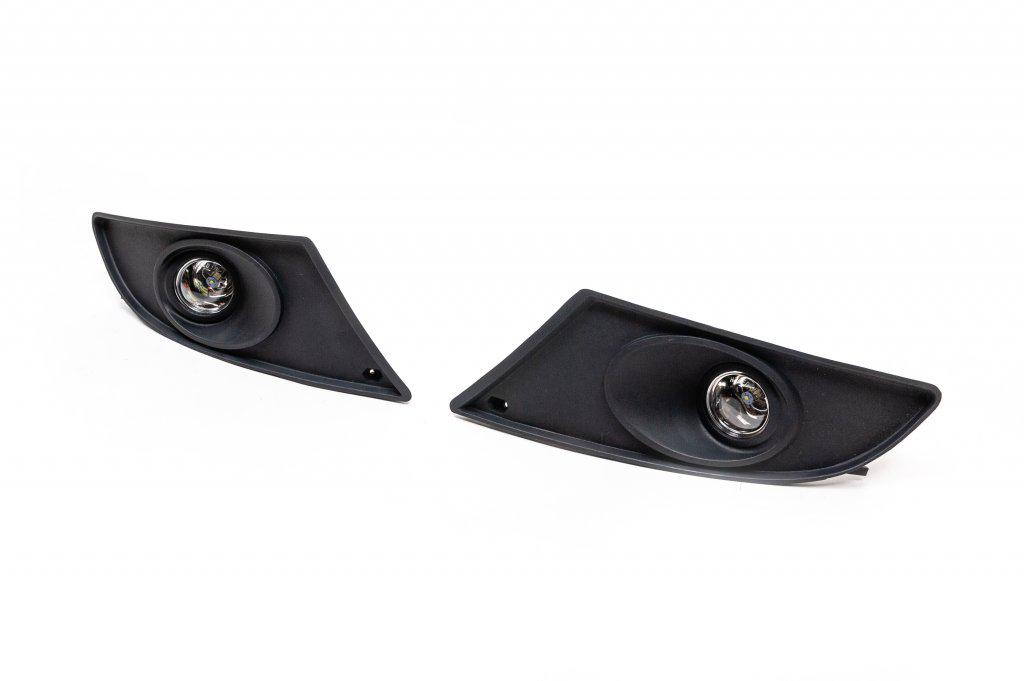 Противотуманки GPlast для Seat Leon 2005-2012 гг. abs-пластик Черный