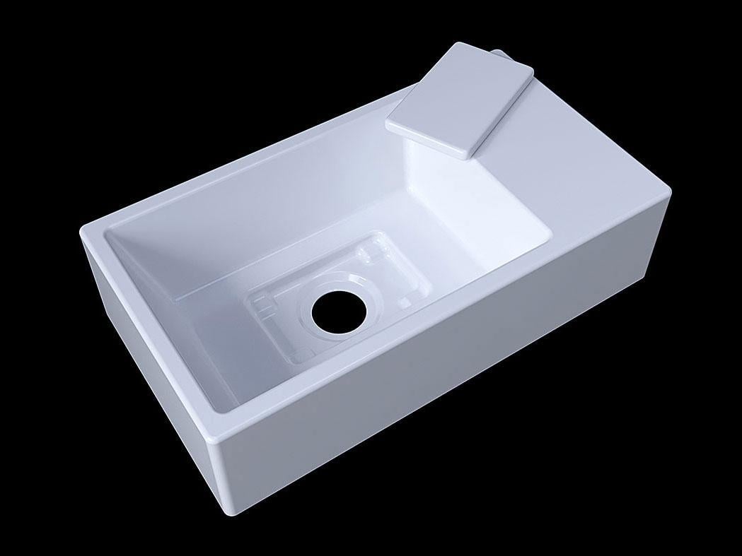 Умывальник подвесной Luxor Aldo R (741) - фото 6