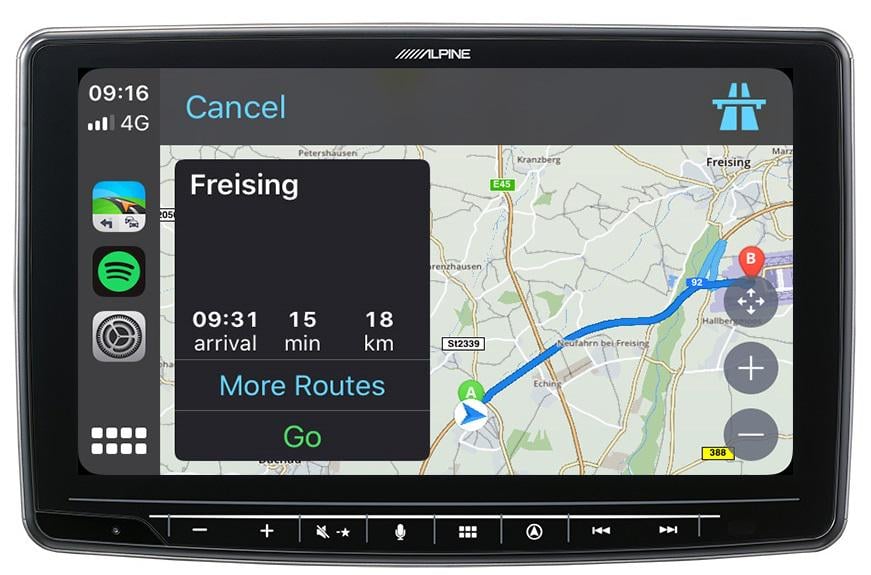 Автомагнітола Alpine INE-F904D