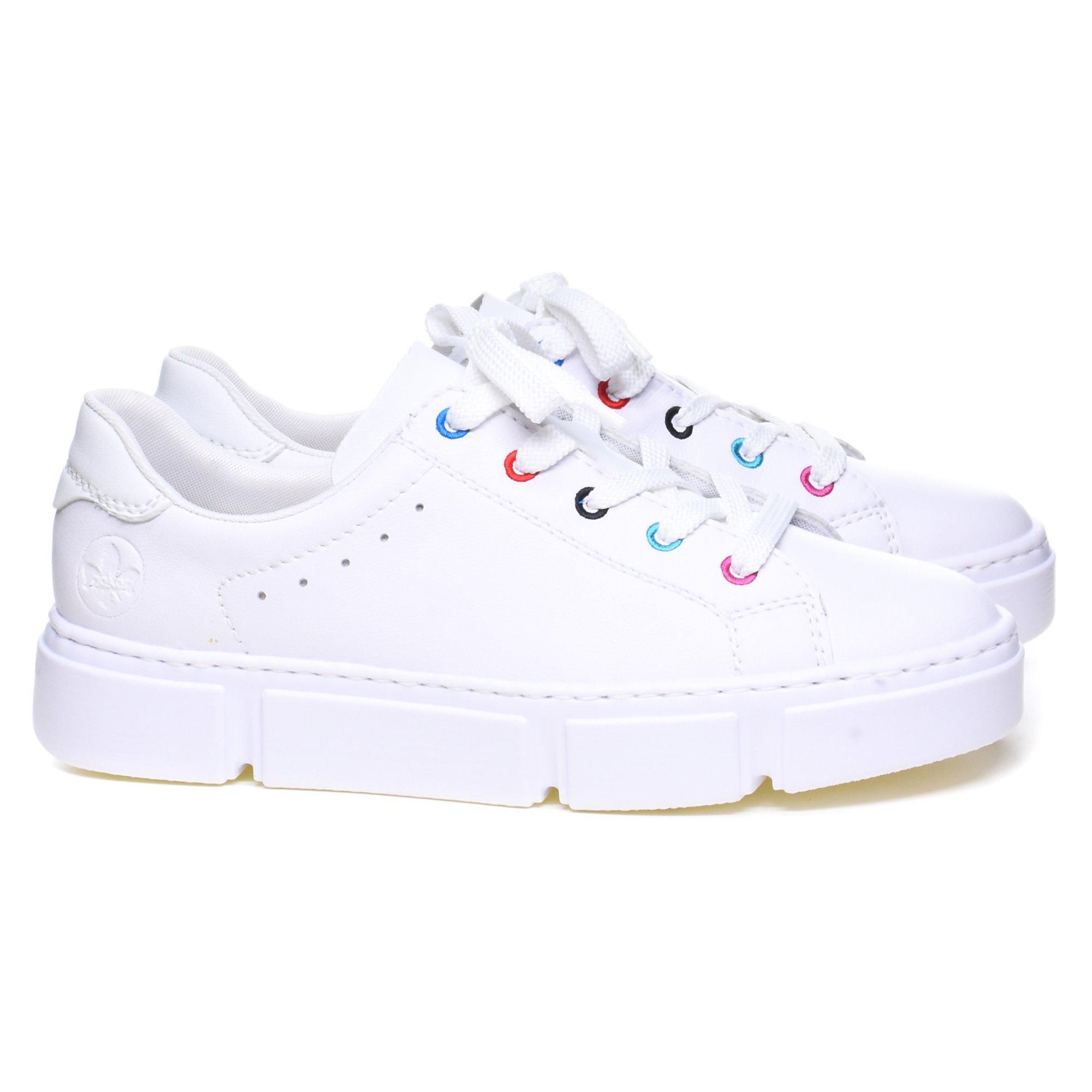 Кеди жіночі Rieker Білий (035269-39) - фото 4