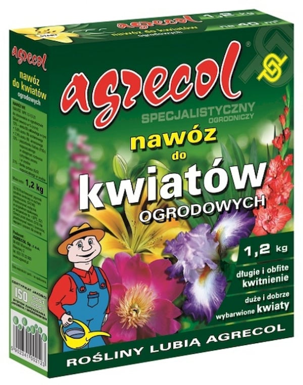 Удобрение для садовых цветов Agrecol 1,2 кг (1761)