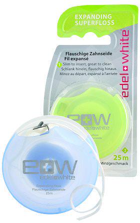 Зубная нить расширяющаяся Edel White 25 м (294)